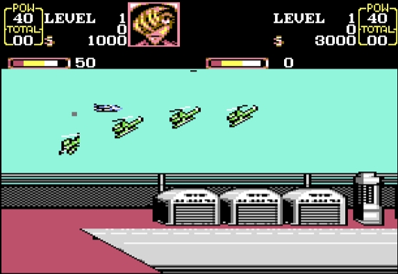 UN Squadron - Commodore 64 game screenshot (1990) by US Gold